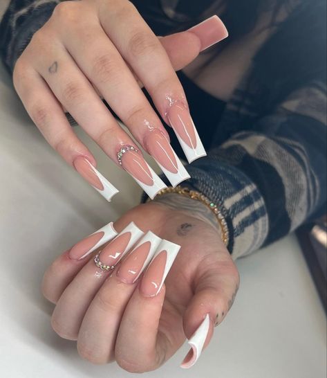 Acrylic Nails Nude, Tapered Square Nails, Sculpted Nails, Basic Nails, Long Acrylic Nails Coffin, Long Square Acrylic Nails, Bling Acrylic Nails, Pink Acrylic Nails, Birthday Nails