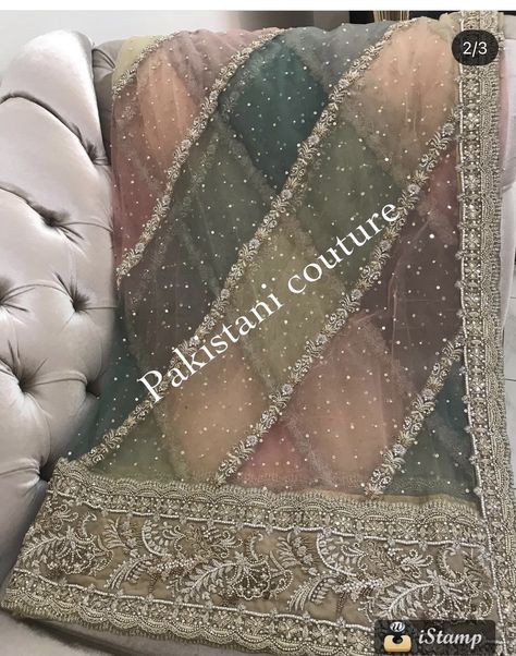 Chatapati Dupatta Design, Duppata Work Design, Chatapati Dupatta, Pakistani Dupatta Designs, Pakistani Duppata, New Dupatta Designs, Fancy Dupatta Design, Chatapati Gharara, Duppattas Designs Ideas