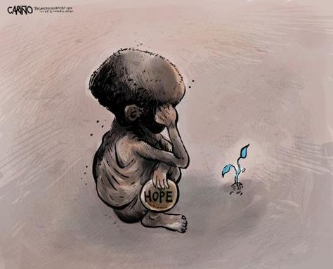 Hunger | Cartoon Movement Poverty Drawing, Poverty And Hunger, Meaningful Pictures, Meaningful Drawings, Deep Art, Meaningful Art, Art Competitions, Mahatma Gandhi, Environmental Art