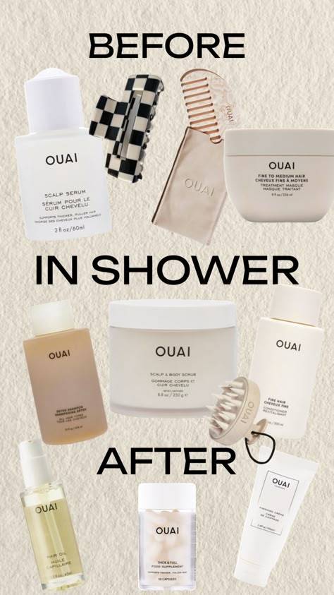 #hair #routine #ouai #selfcare Shampoo Tips, Ouai Products, Sociology Project, Social Media Posts Ideas, Ouai Hair, Ouai Haircare, 4c Hair Care, Healthy Hair Routine, Hair Mask For Damaged Hair