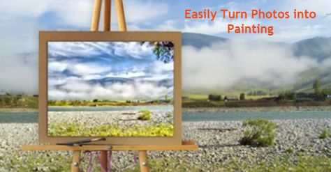 Turn Picture Into Painting, Oil Painting App, Photo To Watercolor, Photos Into Art, Turn Photo Into Painting, Focus Images, Corel Painter, Photo To Art, Art Apps