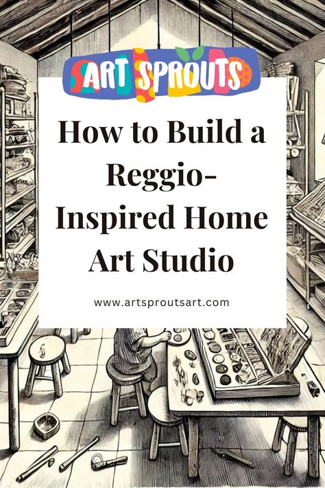 How to Build a Reggio-Inspired Home Art Studio 47 Preschool Art Station, Art Center Design, Reggio Emilia Art, Art Studio For Kids, Childrens Art Studio, Makers Space, Elementary Art Lesson Plans, Home Art Studio, Studio Garage