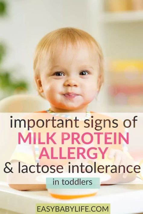 You need to know this - the difference in symptoms between milk protein allergy and lactose intolerance in toddlers! Dairy allergy and lactose intolerance may have similar signs but are very different and have different health effects for your baby. Super important to know for feeding your toddler the right foods! Dairy Intolerance Symptoms, Dairy Allergy Symptoms, Lactose Intolerant Recipes, Lactose Intolerant Symptoms, Cows Milk Allergy, Dairy Intolerance, Lactose Intolerance, Dairy Allergy, Lactose Free Milk