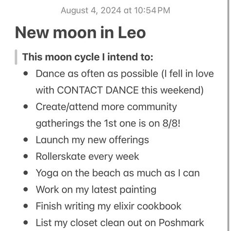 READY TO GET WHAT YOU REALLY WANT THIS CYCLE??? Here are 5 tips for setting new moon intentions: * Create a sacred space: Set aside time and space to connect with the new moon. The few days surrounding the new moon are the most powerful so feel into a time that works for you. * Meditate: Meditation can help you harness the new moon’s energy. Take some deep breaths to center yourself, focus on your breath, start to day dream, and then allow yourself to visualize your intentions. * Cleans... New Moon Intentions, Moon Intentions, Center Yourself, Moon In Leo, Deep Breaths, Moon Cycles, Time And Space, Focus On Yourself, New Moon