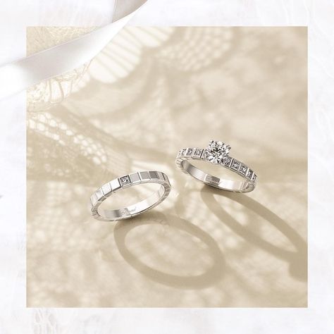 Chopard Official on Instagram: “She means the world to you, and there is no better time to prove it. Shorten the journey to the perfect ring. Let her personality and…” Chopard Wedding Band, Chopard Ring Engagement, Chopard Wedding Ring, Chopard Ring, Couple Wedding Bands, Diamond Photography, Jewelry Ad, Couples Wedding Bands, Jewellery Photography