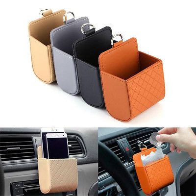 Car Handbag Holder, Leather Car Organizer, Car Ipad Holder, Cute Car Phone Holder, Car Cell Phone Holder, Car Storage Box, Car Key Leather Case, Pocket Storage, Storage Bags Organization