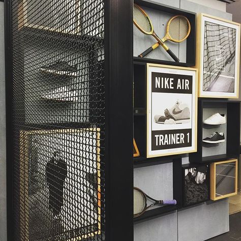 Nike Retail, Nike Tennis, Retail Experience, Retail Store Design, Shoe Display, Gym Design, Retail Interior, Visual Display, Environmental Design