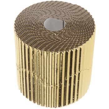 Metallic Gold Corrugated Border Roll Bulletin Borders, Hobby Lobby Store, Diy Projects Videos, Print Coupons, Corrugated Metal, Corrugated Cardboard, Fabric Bolts, Wood Trim, Paper Jewelry