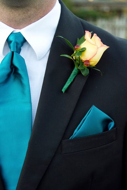 Fall Wedding Series #2 - The Wedding Party, Colors and Flowers ~ Create. Share. Repeat! Teal Wedding Dress - Tealness By Alfred Angelo Teal Tie Teal Wedding Dress, Wedding Party Colors, White Tuxedo Wedding, Teal Wedding Colors, Party Shirts Men, Party Colors, Wedding Parties Colors, Teal Tie, Wedding Party Shirts