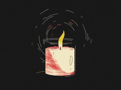 I recently helped the lovely Moth Collective team to animate this beautiful video for the World Refugee Day. See the whole video here: www.claudiosalas.com/hias Candle Light Illustration, Candle Animation, Fire Gif, Candle Graphic, Candle Gif, Candle Illustration, Interesting Textures, Candle Logo, Flash Animation