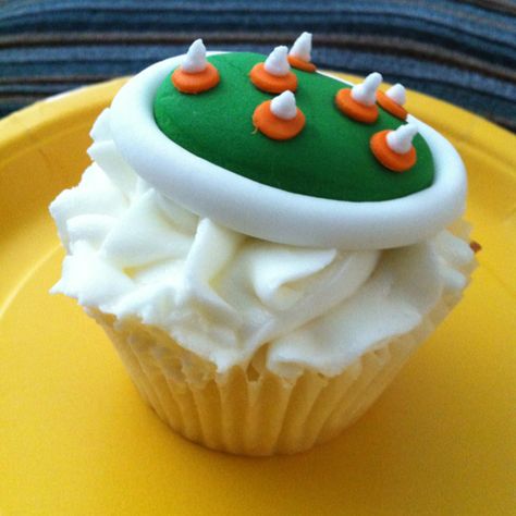 Mini bowser cupcake! Über cute! Cakes by April Nintendo Party, Mario Bros Birthday, Pastel Cupcakes, Mario Bros Party, Mario Birthday Party, Mario Birthday, Easy Entertaining, Mario Party, 6th Birthday Parties