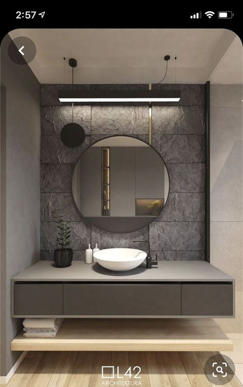 Bathroom Remodel Design Ideas, House Interior Modern, Design Small Bathroom, Pop Design For Hall, Bathroom Design Small Modern, Modern Bathroom Remodel, Bathroom Dimensions, Washbasin Design, Washroom Design