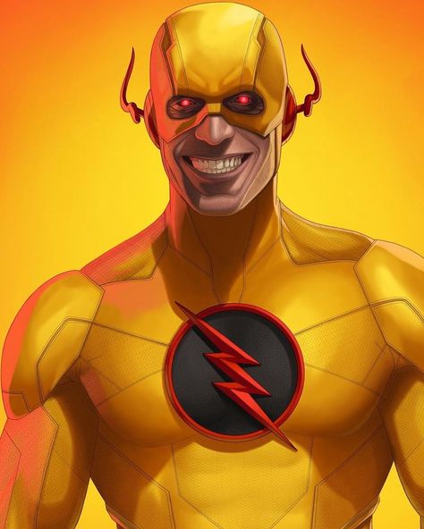 Reverse Flash by Richard Simpson! #Reverseflash #Jessicacruz #Haljordan #Amazo #Batman #Superman #Wonderwoman #Aquaman #Cyborg… Dc Speedsters, Flash Characters, Eobard Thawne, Flash Dc Comics, Cool Fan, Flash Comics, Reverse Flash, Dc Comics Wallpaper, Comic Villains