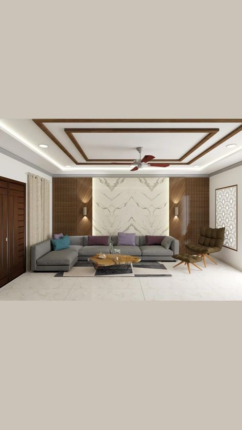 Cnc Ceiling Design Living Room, Latest Hall Fall Ceiling Designs Simple, Wooden False Ceiling Design Living Rooms, Veneer Ceiling Design Living Room, Simple Ceiling Design Modern, Peripheral False Ceiling, Main Hall Interior Design, Wood False Ceiling, Main Hall Fall Ceiling Design