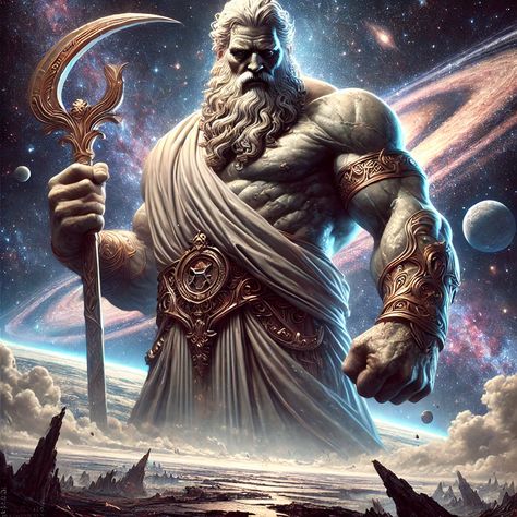 Kronos Greek Mythology, Kronos Titan, Cronus Greek Mythology, Titans Greek Mythology, Mysterious Creatures, Oni Demon, Bulging Eyes, The Olympians, The Han Dynasty