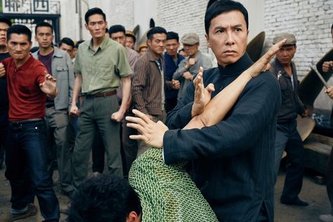 Review: Ip Man 3 - Geeks Under Grace  Though Ip Man is getting older, Ip Man 3 certainly nailed it as the previous sequels have. Donnie Yen Ip Man, Donnie Yen Movie, Ip Man 3, Ip Man 4, Sammo Hung, Donnie Yen, Self Defense Martial Arts, Ip Man, Tai Chi Chuan