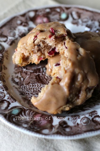 Apple Cranberry Scones, Apple Scones With Maple Glaze, Scones Cherry, Apple Scones With Spiced Glaze, Great Harvest Scone Recipe, Cinnamon Apple Scones Baker By Nature, Perfect Scones Recipe, Apple Cider Glaze, Gifts For Tennis Players