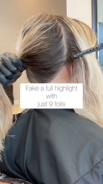 Full Head Highlights Blonde, Blonde Foils, Full Highlight, Hair Foils, Redken Hair Color, Foil Highlights, Redken Hair Products, Full Highlights, Never Let Go