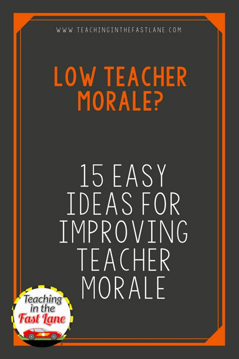 Building Teacher Morale, Gifts For Principals From Staff, Teacher Recruitment Ideas, Building Staff Morale Teachers, Principal Ideas For Staff, Teacher Workroom Ideas, Principal Gifts From Staff, Staff Incentive Ideas, School Principal Outfits