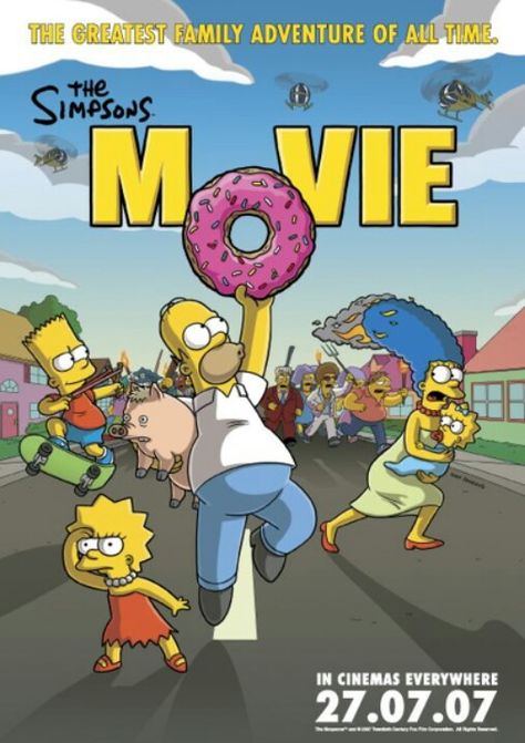 The Simpson Movie watch it it will blast your mind out boom Rambo 4, Simpsons Movie, The Simpsons Movie, Simpsons Art, Matt Groening, Homer Simpson, Hd Movies, Movie Trailers, The Simpsons