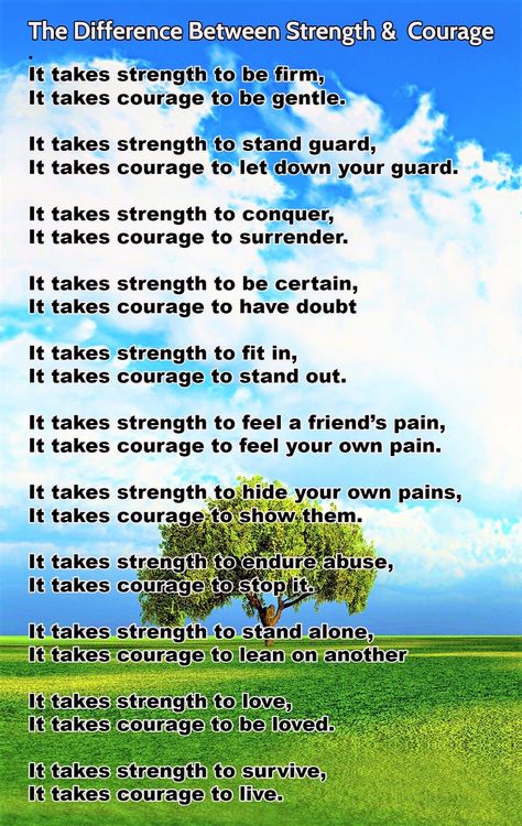 Courage comes from the French word “coeur” meaning heart. Being courageous means facing our fears and coming from our heart rather than our head. Its a place where we face our vulnerabilities and overcome them through compassion and love. | Poem by ~ David L. Griffith | #Strength #courage #faith #fortitude #compassion #love French Word, Love Poem, Let Down, French Words, Inspiring Quotes, Picture Quotes, Meant To Be, Inspirational Quotes, Let It Be