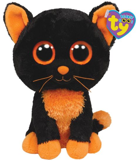 Big Eyed Animals, Baby Beenies, Ty Stuffed Animals, Ty Toys, Ty Babies, Chat Halloween, Cat Beanie, Cute Beanies, Beanie Boo