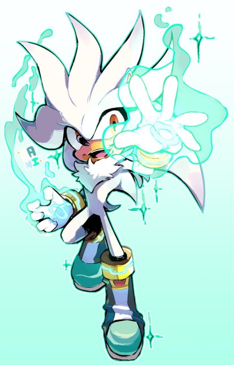 Silver Hedgehog, Princesas Disney Anime, Silver The Hedgehog, Sonic Fan Characters, Blue Hedgehog, Sonic Franchise, Hedgehog Art, Sonic And Shadow, Sonic Fan Art