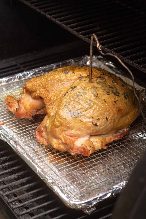 Smoked Turkey Breast Bone In Traeger, Smoked Bone In Turkey Breast On Pellet Grill, Smoked Turkey Breast Bone In, Smoked Bone In Turkey Breast, Electric Smoker Turkey, Thanksgiving Turkey Breast, Traeger Smoked Turkey, Smoked Whole Turkey, Christmas Turkey Recipes