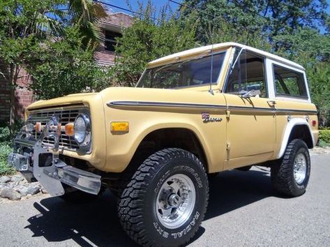 Purchase used 1974 Early Ford Bronco in Creedmoor, North Carolina, United States, for US $35,000.00 75 Ford Bronco, Bronco Colors, Vintage Broncos, Early Ford Bronco, Vintage Ford Bronco Yellow, 1975 Ford Bronco, Vintage Ford Bronco Blue, 1978 Ford Bronco, Old Ford Bronco