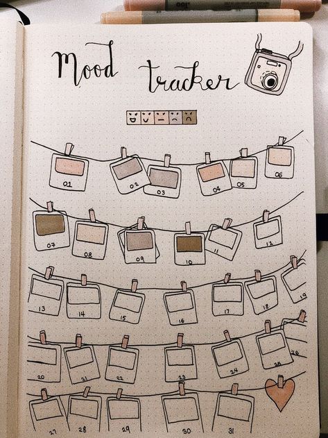 Legendary Rootz on Twitter: "You want to keep track of how you’re feeling during the month, which mood tracker are you using?… " Journal Polaroid, Bullet Journal Designs, Bullet Journal Entries, Polaroid Design, Bullet Journal Design, Journal D'inspiration, Tracker Bullet Journal, Bullet Journal Headers, Bullet Journal 2020