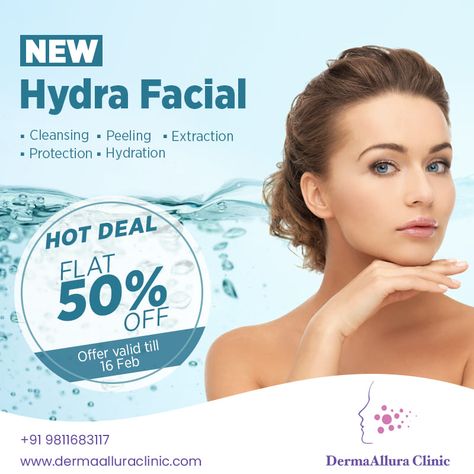 Facial Offers Poster, Hydra Facial Poster, Dna Genetics, Facial Images, Hair Laser, Facial Massage Techniques, Skincare Ideas, Beauty Salon Posters, Laser Hair Reduction