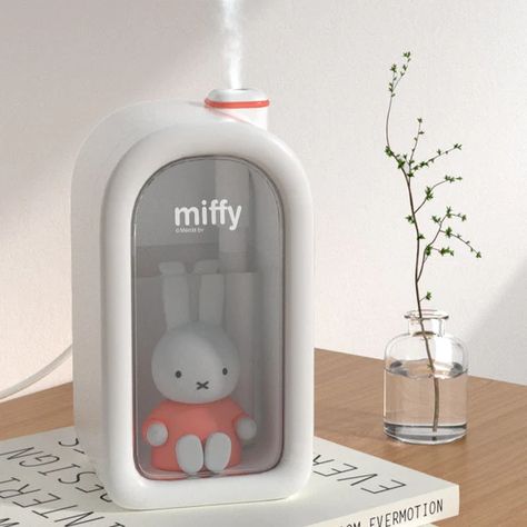 Miffy Kawaii Rabbit Humidifier & Night Light Miffy Humidifier, Cute Humidifier, Swedish Interior Design, Clothing Kawaii, Kawaii Rabbit, House Lamp, Led Night Lamp, Goth Clothing, Cool Mist Humidifier