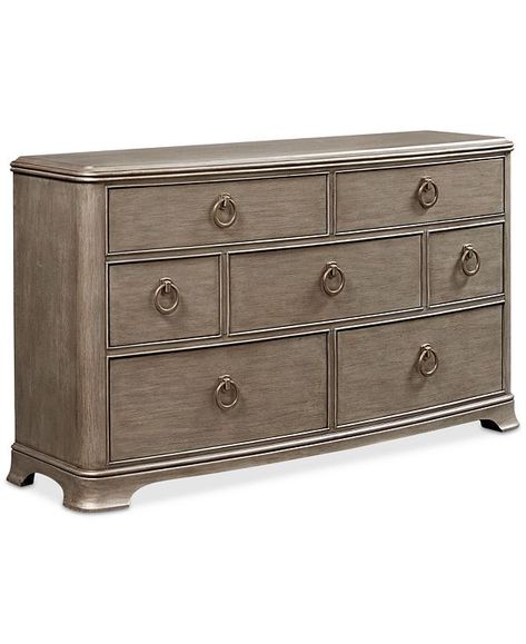 Macys Furniture, Furniture Dressers, Cedar Paneling, Chest Furniture, Upholstered Bedroom, King Upholstered Bed, 7 Drawer Dresser, 6 Drawer Chest, Kelly Ripa