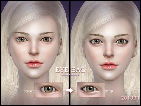 S-Club LL thesims4 Eyebag 201801 Sims 4 Cc Eye Bag, Sims 4 Eye Bag Cc, The Sims 4 Eye Bags, Eye Bags Sims 4, Sims 4 Eyebags Makeup, Sims 4 Cc Eyebag, Sims 4 Eye Bags Cc, Sims 4 Aegyo Sal, Sims 4 Cc Eye Bags