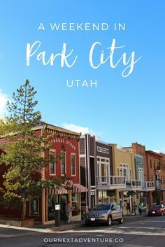 Weekend guide to where to eat, shop, and explore in Park City, Utah. #parkcity #utah #familytravel // Family Travel | Travel with Kids | Ski Trip | US Travel | USA | United States | Family Friendly Itinerary | Salt Lake City Day Trip Travel United States, Usa Cities, Ski Vacation, Utah Travel, Park City Utah, Family Travel Destinations, Destination Voyage, Usa Travel Destinations, United States Travel