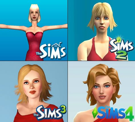 The evolution of The Sims | For more daily Sims 3 & 4 pins follow http://www.pinterest.com/itsallpretty/the-sims-3-4/ Sims Humor, Funny Sims, Sims Funny, Sims Memes, Sims Games, Dark Times, Sims 1, The Sims 3, Gamer Life