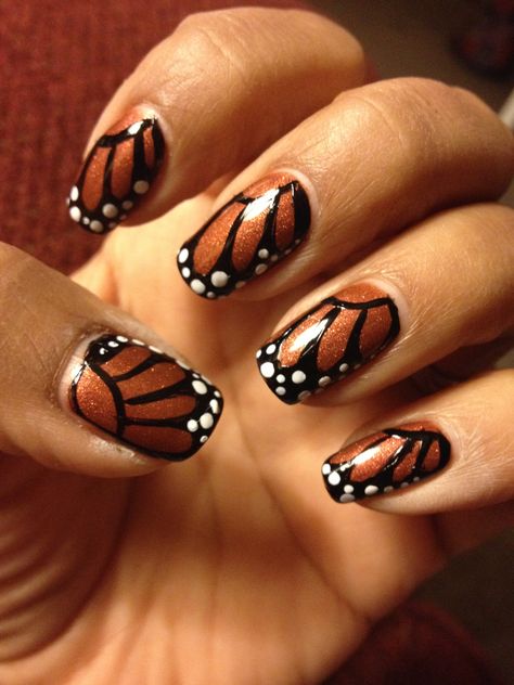 Monarch Makeup Halloween, Monarch Nail Art, Monarch Butterfly Party Decorations, Monarch Butterfly Halloween Costume, Monarch Butterfly Party Ideas, Monarch Butterfly Baby Shower Ideas, Monarch Butterfly Nail Art, Monarch Makeup, Monarch Butterfly Party