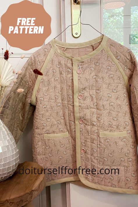 Discover an extensive collection of complimentary sewing patterns sourced globally at doiturselfforfree.com. Craft exquisite items for individuals of all ages, including children, babies, men, women, and even home decor—all at no cost. Access these free patterns conveniently in PDF format. Free Sewing Patterns For Women Jackets, Free Jacket Sewing Pattern, Free Jacket Pattern Sewing, Jacket Sewing Pattern Free, Quilted Jacket Pattern Free, Homemade Wardrobe, Quilt Clothes, Quilted Jacket Pattern, Plus Size Sewing Patterns