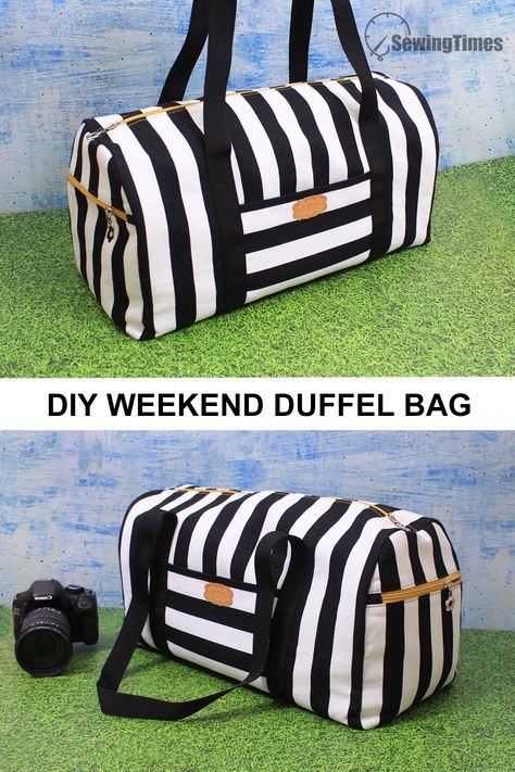 Duffel Bag Pattern, Weekender Bag Pattern, Duffle Bag Patterns, Diy Sy, Bags Crochet, Diy Bag Designs, Diy Bags Patterns, Diy Bags Purses, Sac Week End