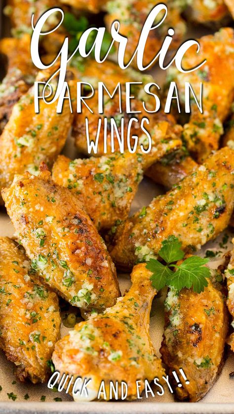 Dry Garlic Parmesan Wings, Airfryer Chicken Wings Garlic Parm, Parmesan Crusted Chicken Wings, Deep Fried Garlic Parmesan Wings, Keto Garlic Parmesan Chicken Wings, Garlic Parm Dry Rub Wings, Garlic And Herb Chicken Wings, Lemon Garlic Parmesan Chicken Wings, Dry Rub Garlic Parmesan Wings