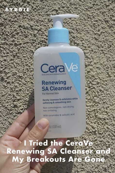 After a bout of hormonal acne, I was determined to find something that kept my skin cleansed and clear. Here's how the CeraVe SA Cleanser worked out for me. Cerave Sa Cleanser, Cerave Renewing Sa Cleanser, Best Drugstore Moisturizer, Cerave Cleanser, Drugstore Moisturizer, Feelings Faces, Trending Skincare, Dermatologist Recommended Skincare, Tighter Skin