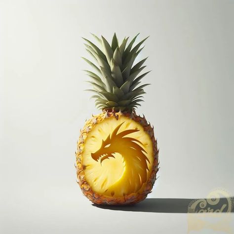 https://card9.com/ai/dragon-cutout-golden-pineapple Golden Pineapple, Pineapple, On Instagram, Instagram