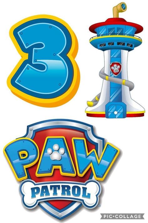 Paw Patrol Printable Topper, Pow Patrol Cake Topper Printable, Paw Patrol Headquarters Printable, Paw Patrol Topper Printable, Paw Patrol Birthday Treat Bags, Pow Patrol Birthday Theme, Paw Patrol Printable Cake Topper, Paw Patrol Party Ideas Decoration, Paw Patrol Topper