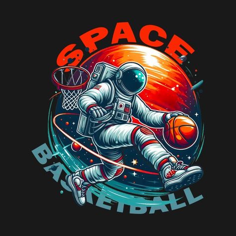 Check out this awesome 'Space+Basketball' design on @TeePublic! Funny Basketball Shirts, Cartoon Moon, Lake Town, Basketball Birthday Parties, Basketball Birthday, Shop Space, Basketball Funny, Basketball Design, Basketball Gifts