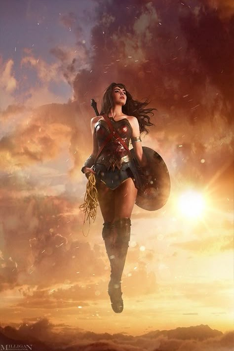 Wonder Woman Cosplay, Wonder Woman Art, Gal Gadot Wonder Woman, Superman Wonder Woman, Marvel Vs Dc, Archie Comics, Dc Heroes, Comic Book Characters, Dc Superheroes