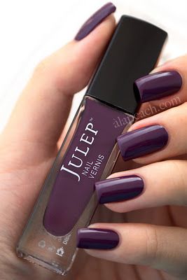 Aubergine Nails, Nail Paint Shades, Purple Nail, Skincare And Makeup, Nails Polish, Nail Paint, Nail Color, Nail Polish Colors, Gorgeous Nails