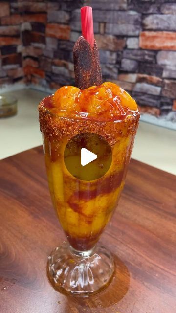 Joshua Greene® | Mangonada 🥭 

2 1/2 cups frozen mango 
1/4 cup lime juice 
1/2 cup mango juice 

3 tbs tajin
1/2 cup chamoy 
Tamarind sticks 

#explore... | Instagram Mangonada Recipe, Budget Family Meals, Frozen Mango, Mango Juice, Easy Family Meals, Budget Meals, Lime Juice, 2 Cups, Juice