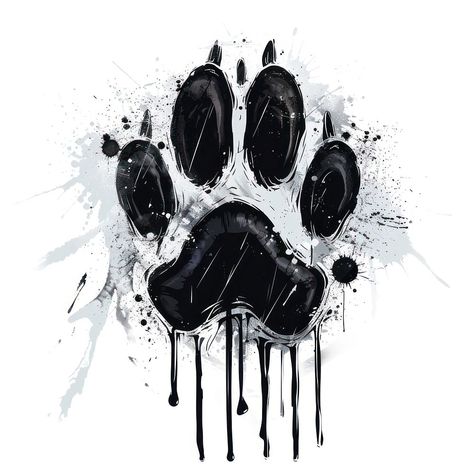 Graffiti cat paw drawing sketch art. | free image by rawpixel.com / Ratcharin Noiruksa Cat Paw Print Drawing, Dog Feet Drawing, Cat Paw Sketch, Dog Paw Print Drawing, Cat Paws Drawing, Drawing Paws, Paws Drawing, Cat Paw Art, Paw Sketch