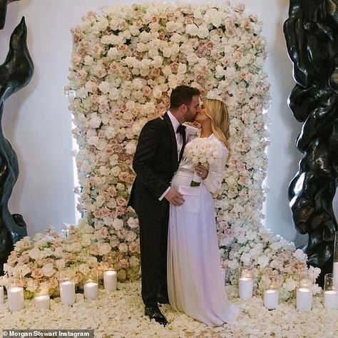 Morgan Stewart Wedding, Dolce Gabbana Wedding, Morgan Stewart Style, Happy Anniversary My Love, Morgan Stewart, Jordan Wedding, Indoor Wedding Ceremony, Indoor Wedding Ceremonies, Malay Wedding