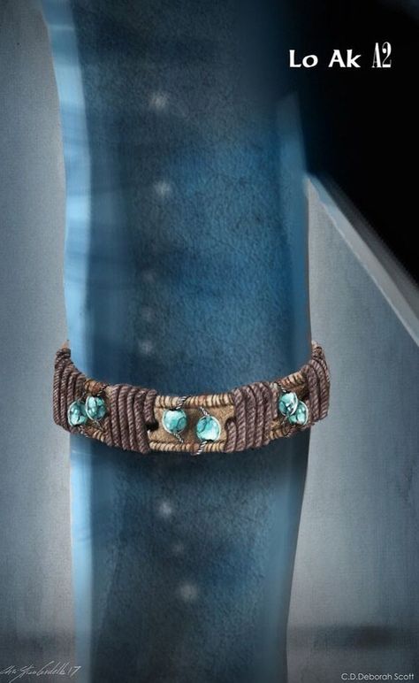 Lo'ak's Armband From Concept Art Navi Accessories, Vi Outfit, Avatar Jewelry, Avatar Clothes, Avatar Disney, Avatar Pandora, Avatar Oc, Avatar Dr, Oc Face